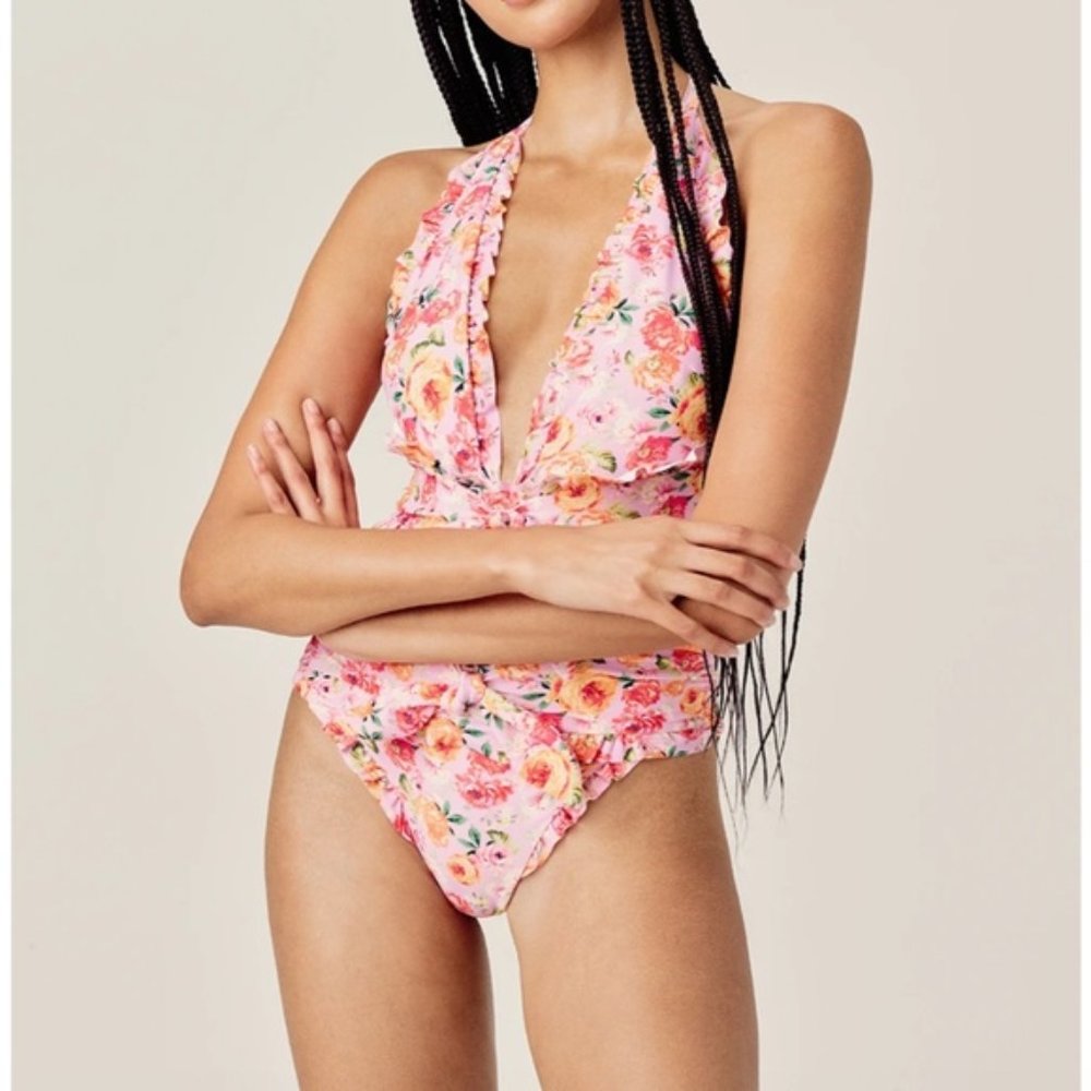 For Love & Lemons Augusta One Piece - Orchid
